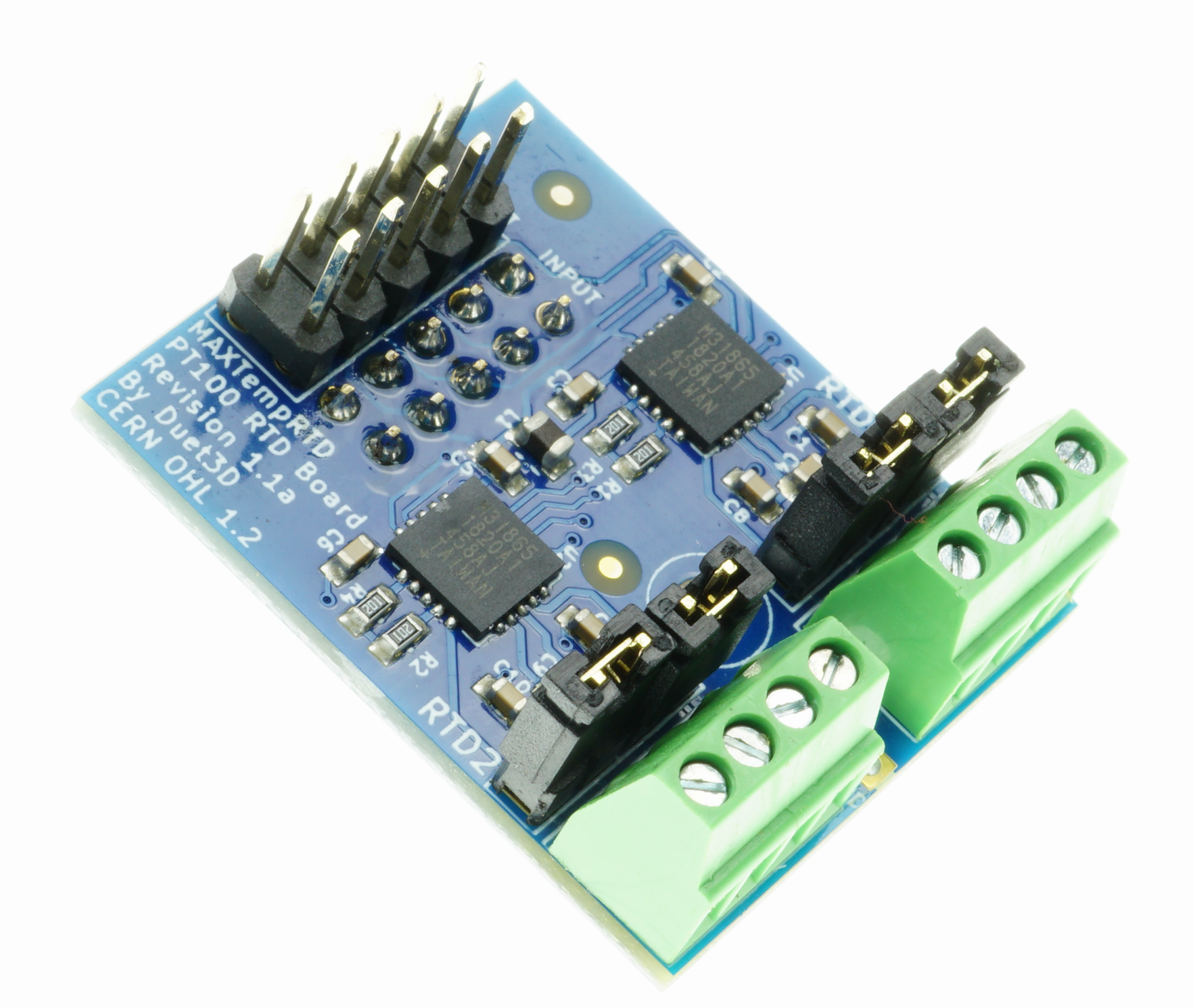 PT100 Daughterboard for Duet Wifi v1.1