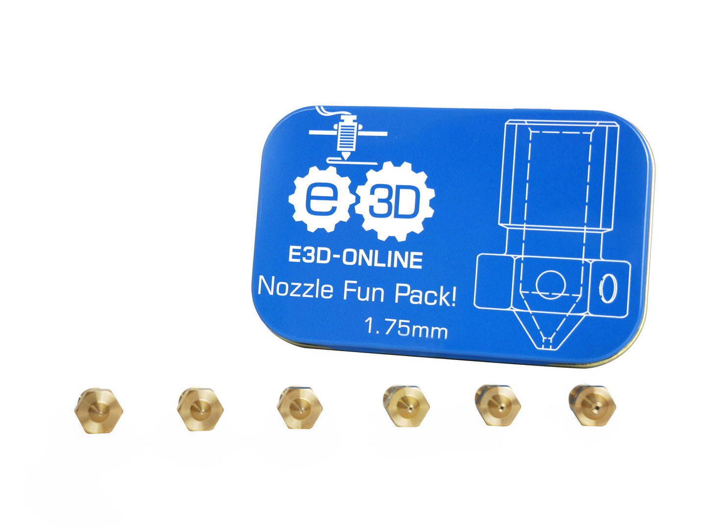 V6 Nozzle Fun Pack 1.75mm