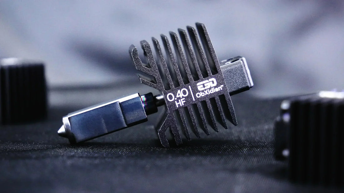 Introducing High Flow ObXidian HotEnds For Bambu Lab X1C, P1P, & P1S Printers.