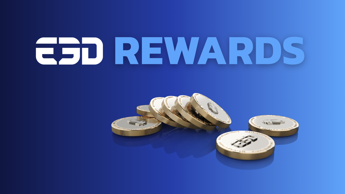 The launch of E3D Rewards!