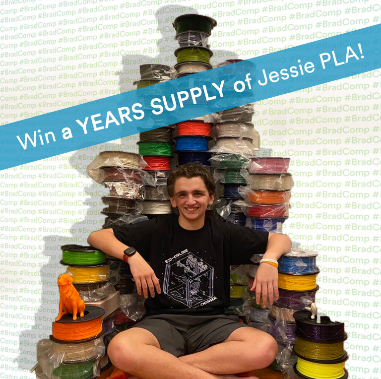 Win a years supply of Jessie PLA! Brad’s Community Competition: Show off your comic related builds