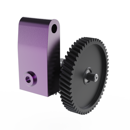 Bastion Coated Extruder Gears for Bambu Lab X1C, X1E, P1P & P1S